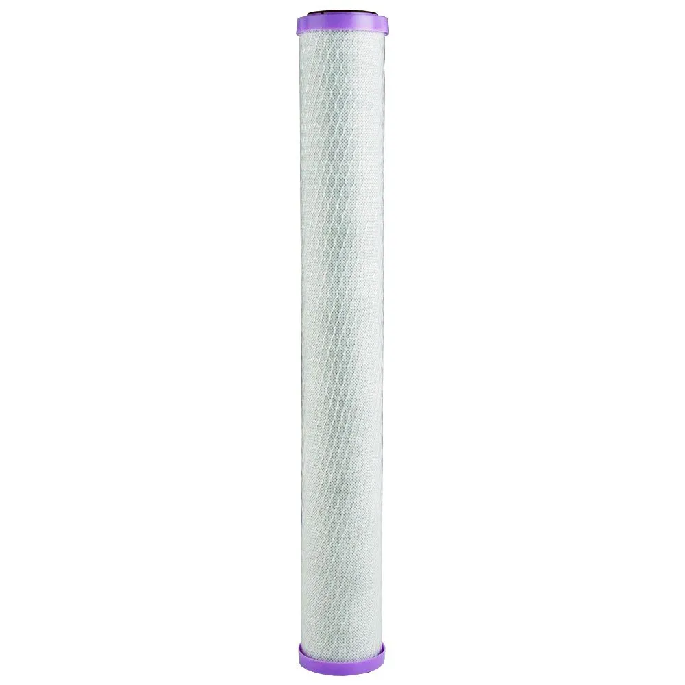 20" Filtrex Matrikx - 01-250-20-GREEN - CTO Plus Green Carbon Block 1 Mic Filter