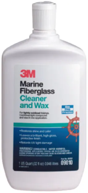 3M Liquid Fiberglass Cleaner & Wax 32oz 09010 | 2023