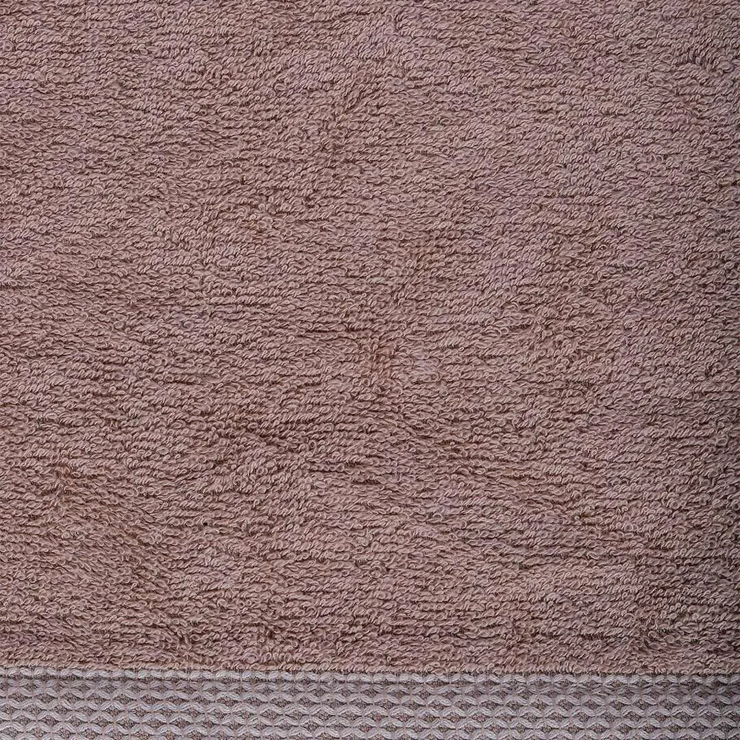 500 GSM Bamboo Hand Towels Set Of 4 - Beige & Dark Grey | Ultra Soft & Highly Absorbent Towels