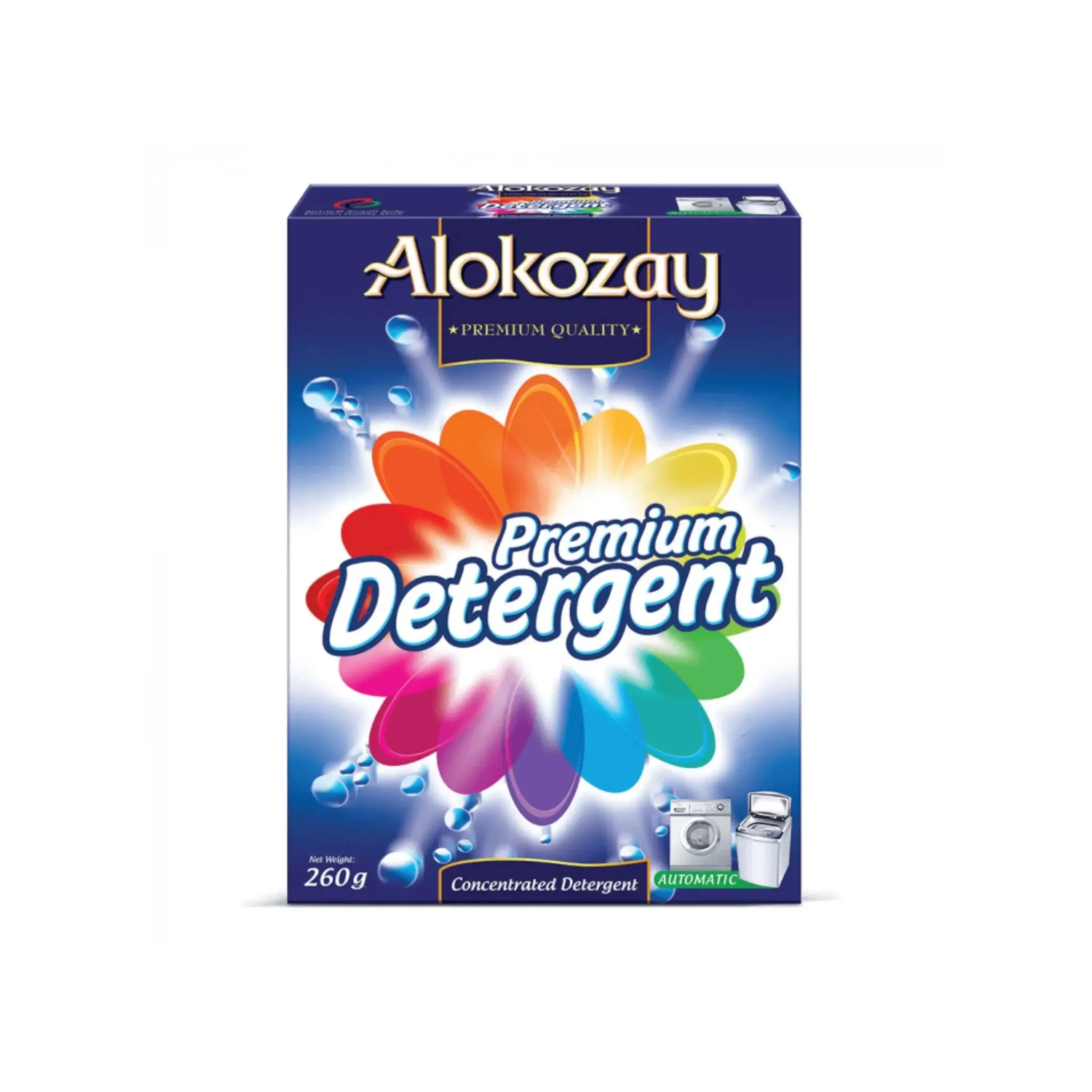 Alokozay Premium Detergent Powder - 260gx36 (1 carton)
