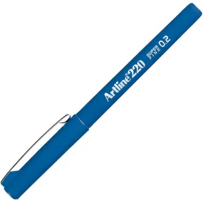 Artline 220 Fineline Pen 0.2Mm Royal Blue
