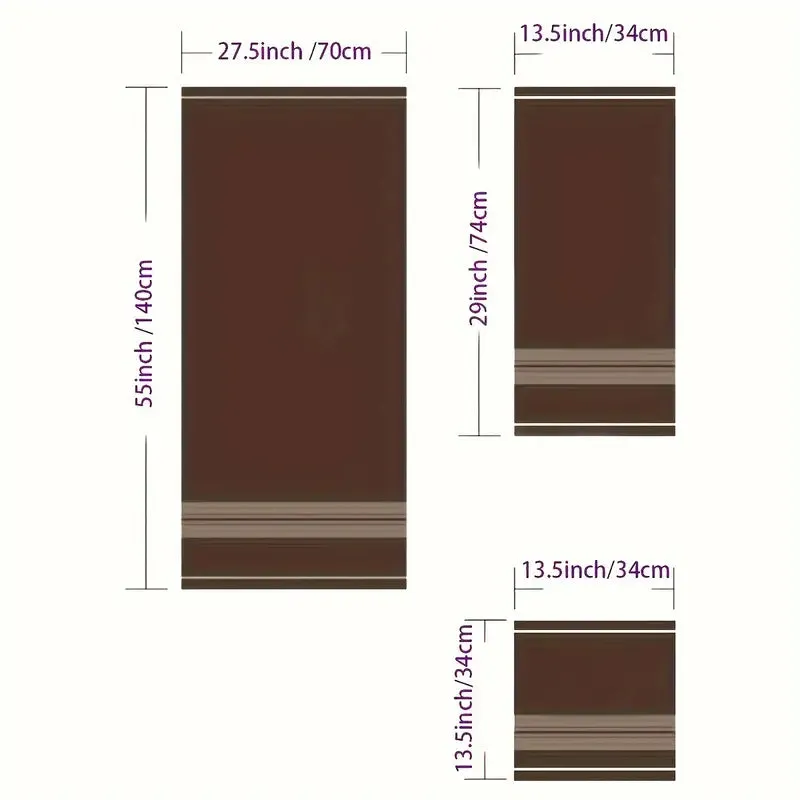 Bathroom 6pcs high-end j hotel bath towel set