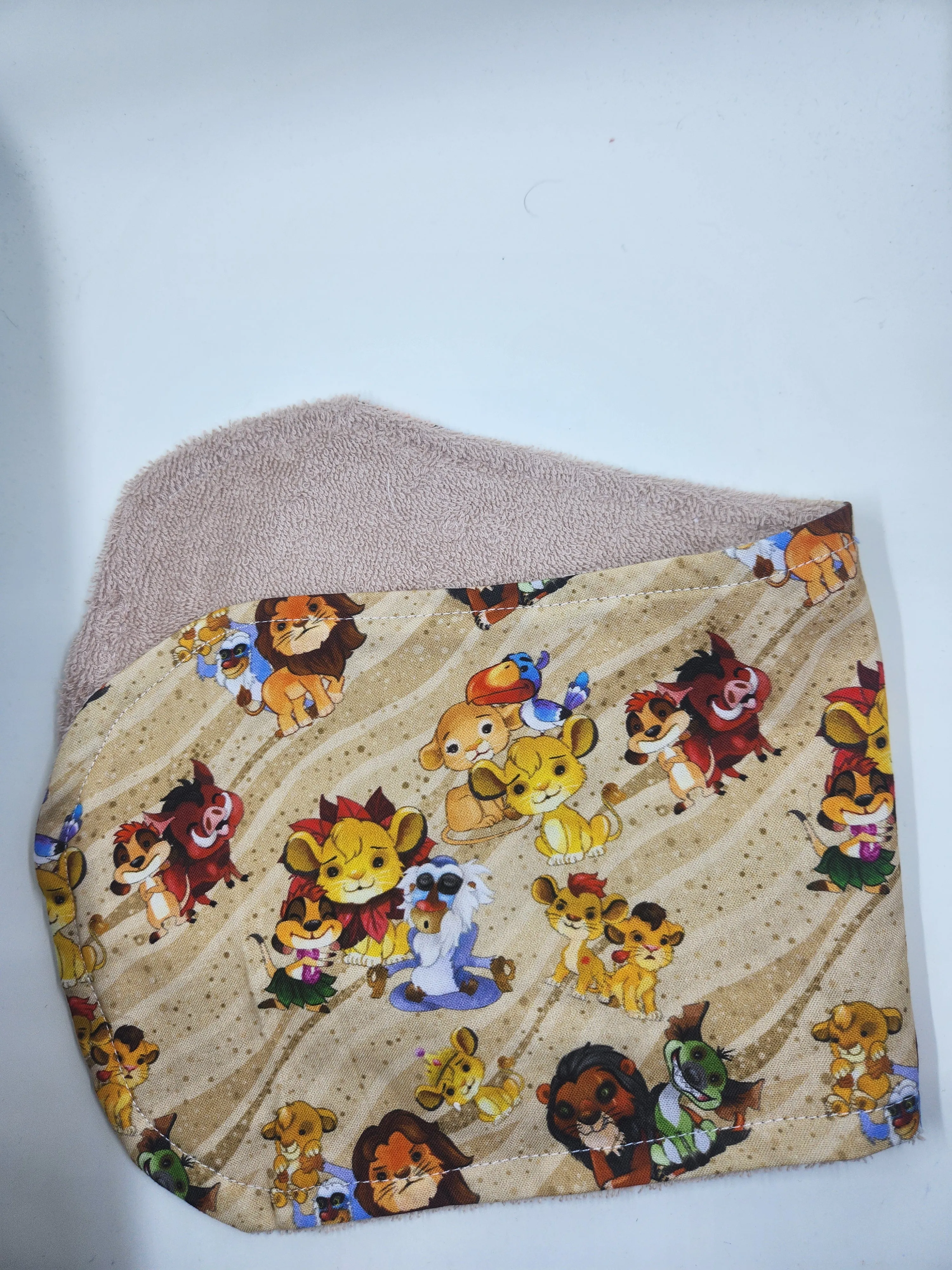 Brown Lion   Animals Burp Cloth