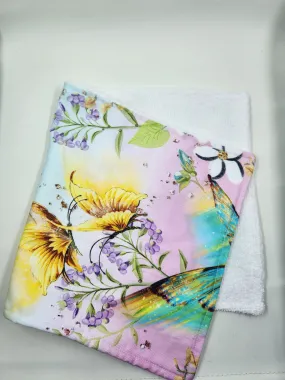 Butterfly Burp Cloth
