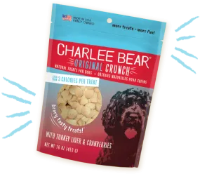 Charlee Bear Original Crunch With Turkey Liver & Cranberries