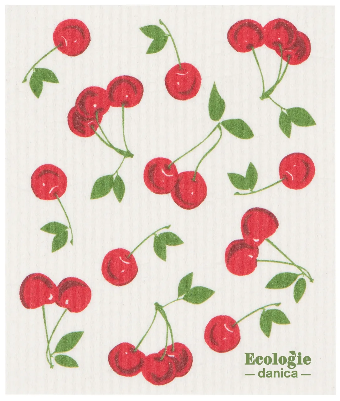 Cherries Sponge Cloth