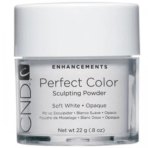 CND Perfect Color Sculpting Powder, 03210, Soft White (Opaque), 0.8oz