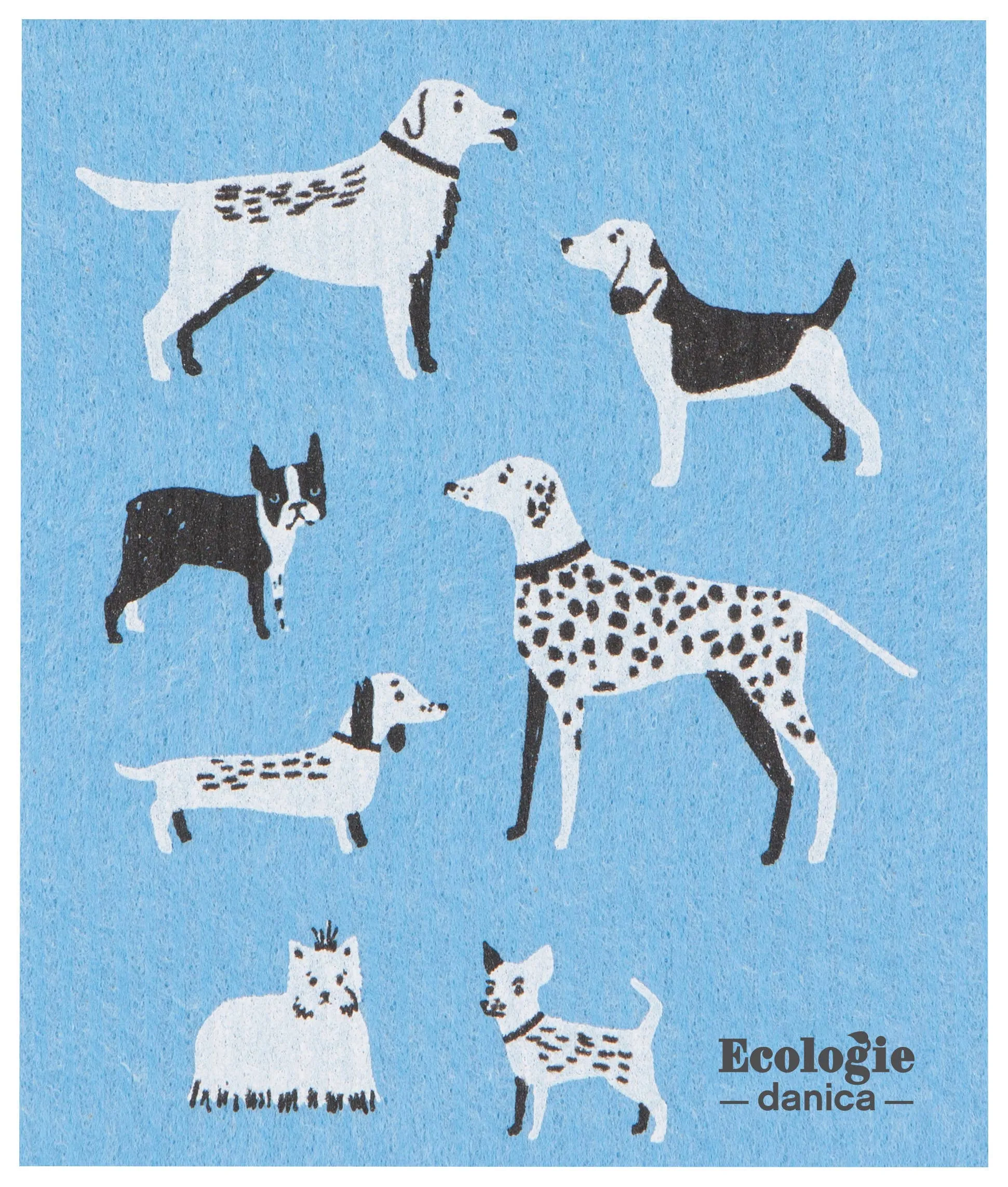 Dog Days Swedish Dishcloth