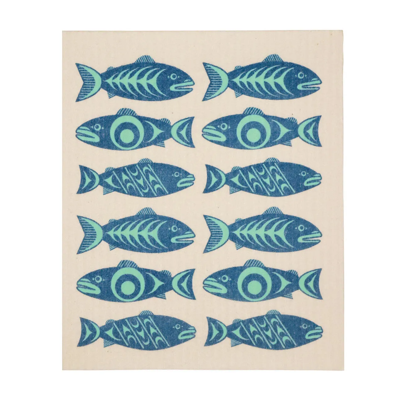 Eco Cloths - Salmon in the Wild - Simone Diamond (Coast Salish)