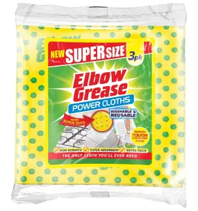 Elbow Grease Supersize Cloth 3pk