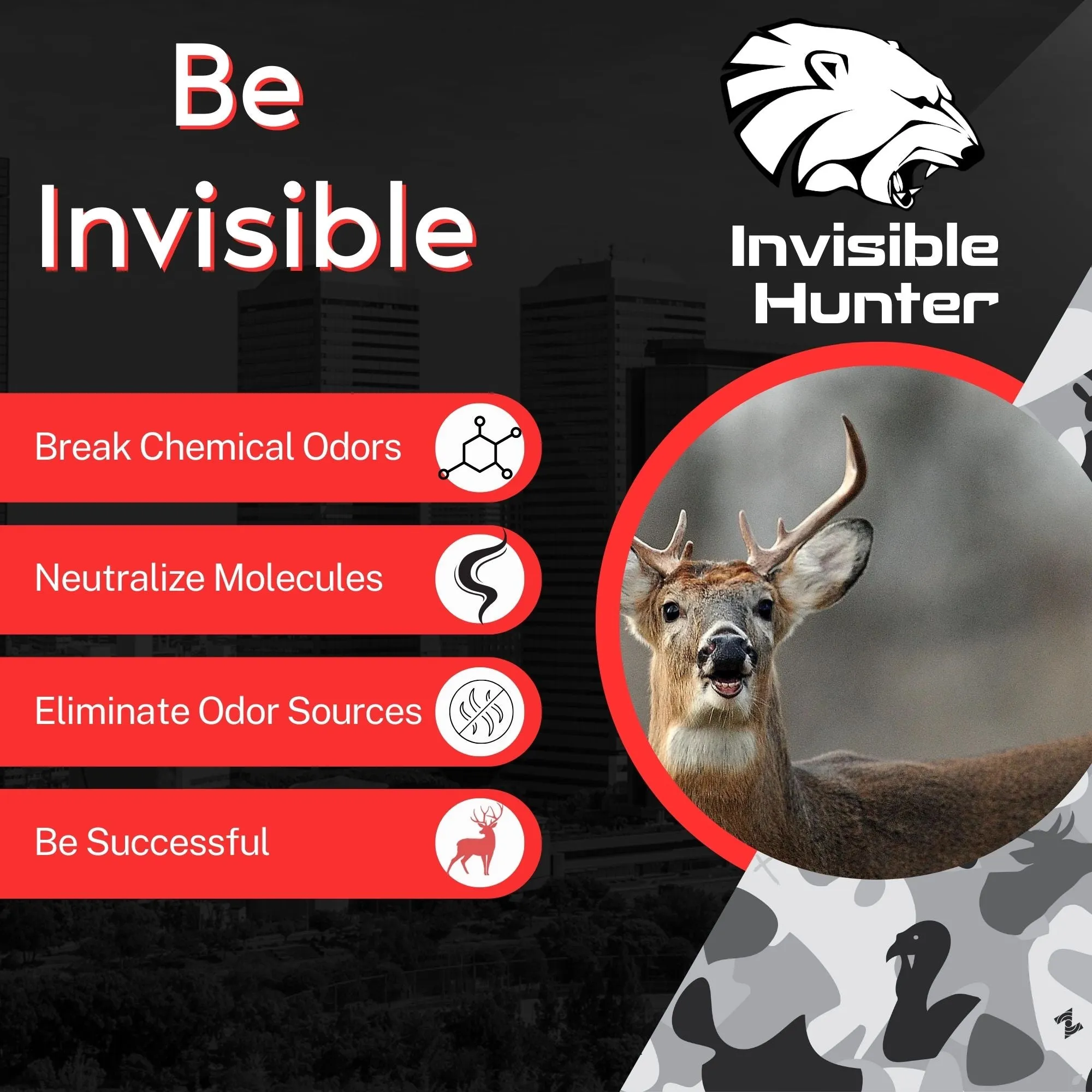 Invisible Hunter Scent Eliminator Continuous Spray