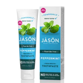 Jason PowerSmile Peppermint Fresh Breath Toothpaste 119g