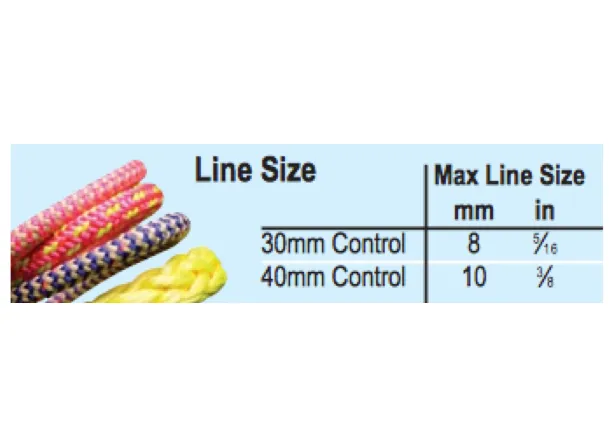 Lewmar Control Vertical Lead Blocks - 30 - 40mm