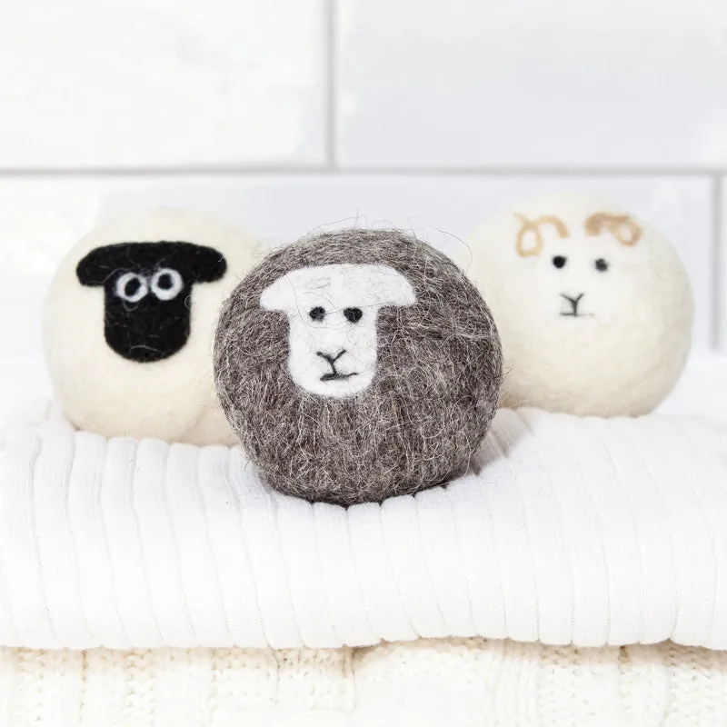 Little Beau Sheep - 3 Laundry Balls Mixed Sheep
