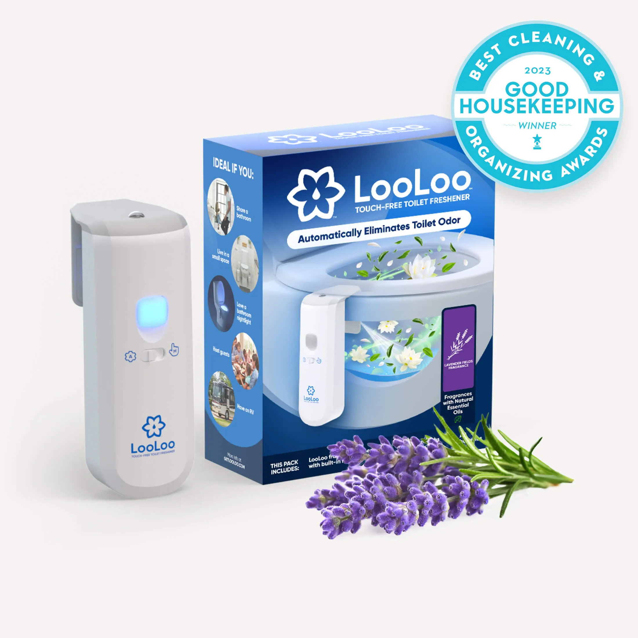 LooLoo Touchless Toilet Spray
