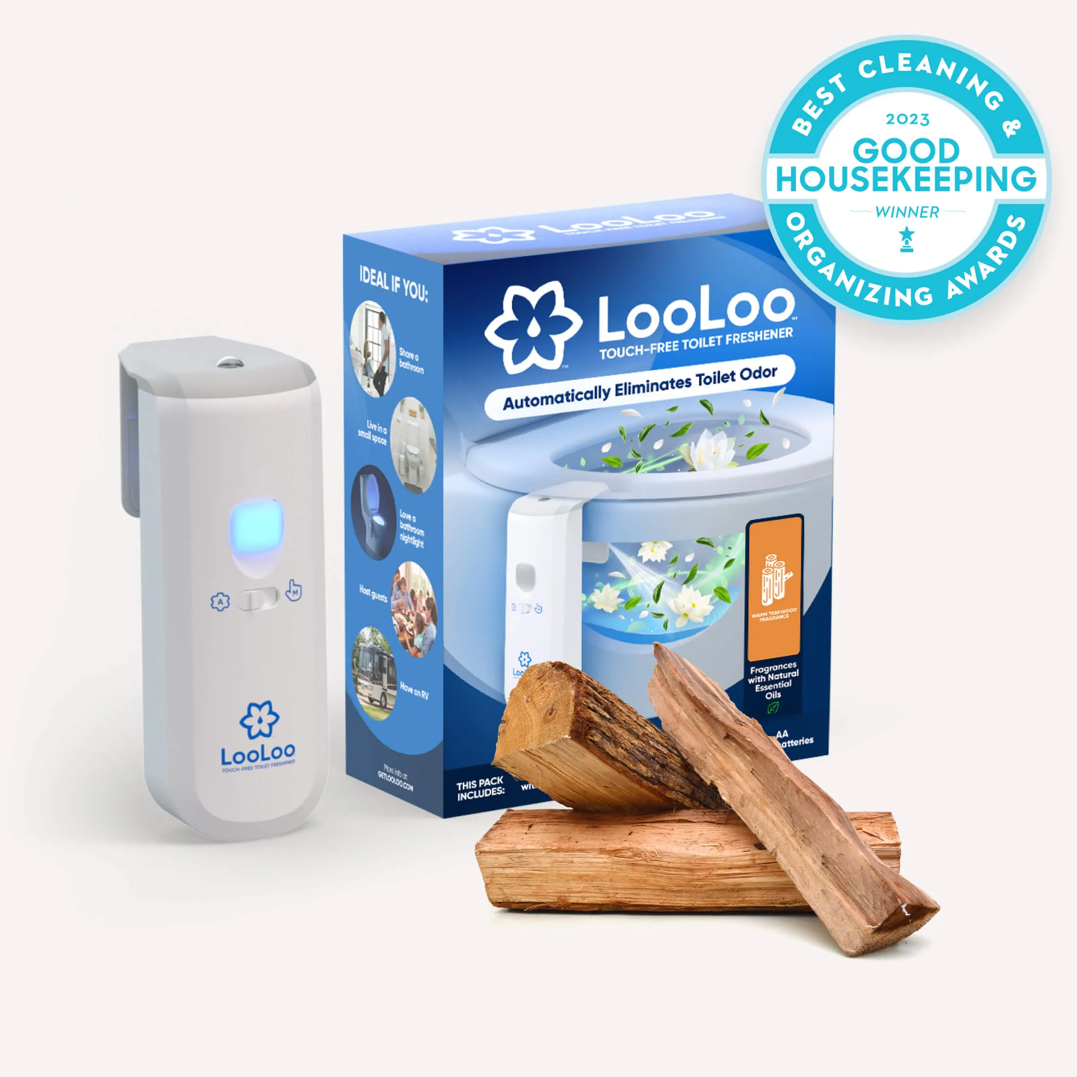 LooLoo Touchless Toilet Spray