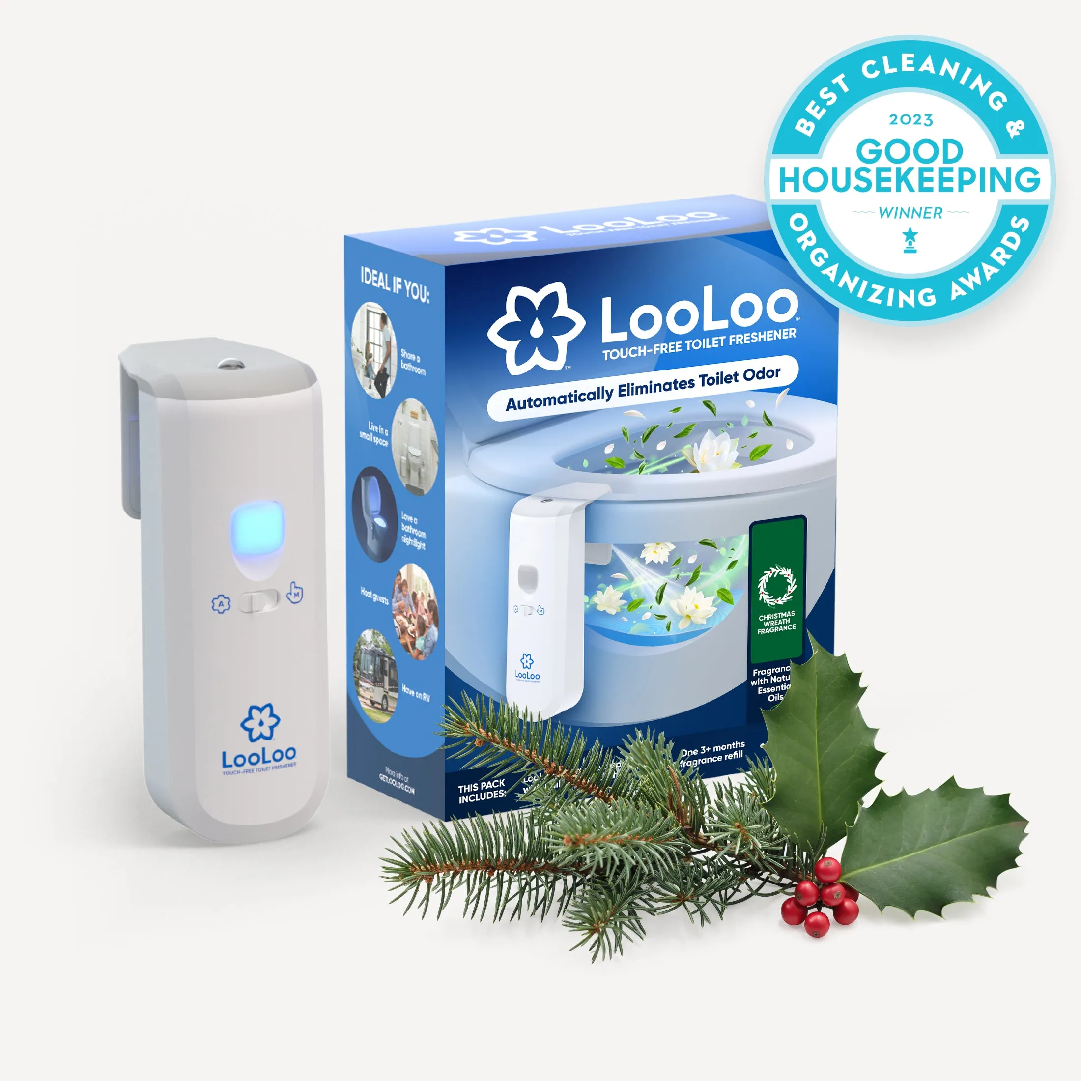 LooLoo Touchless Toilet Spray