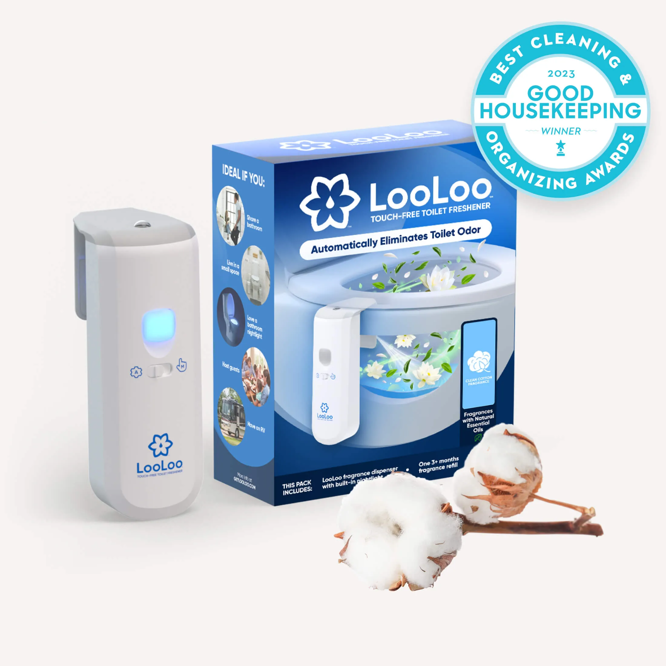 LooLoo Touchless Toilet Spray