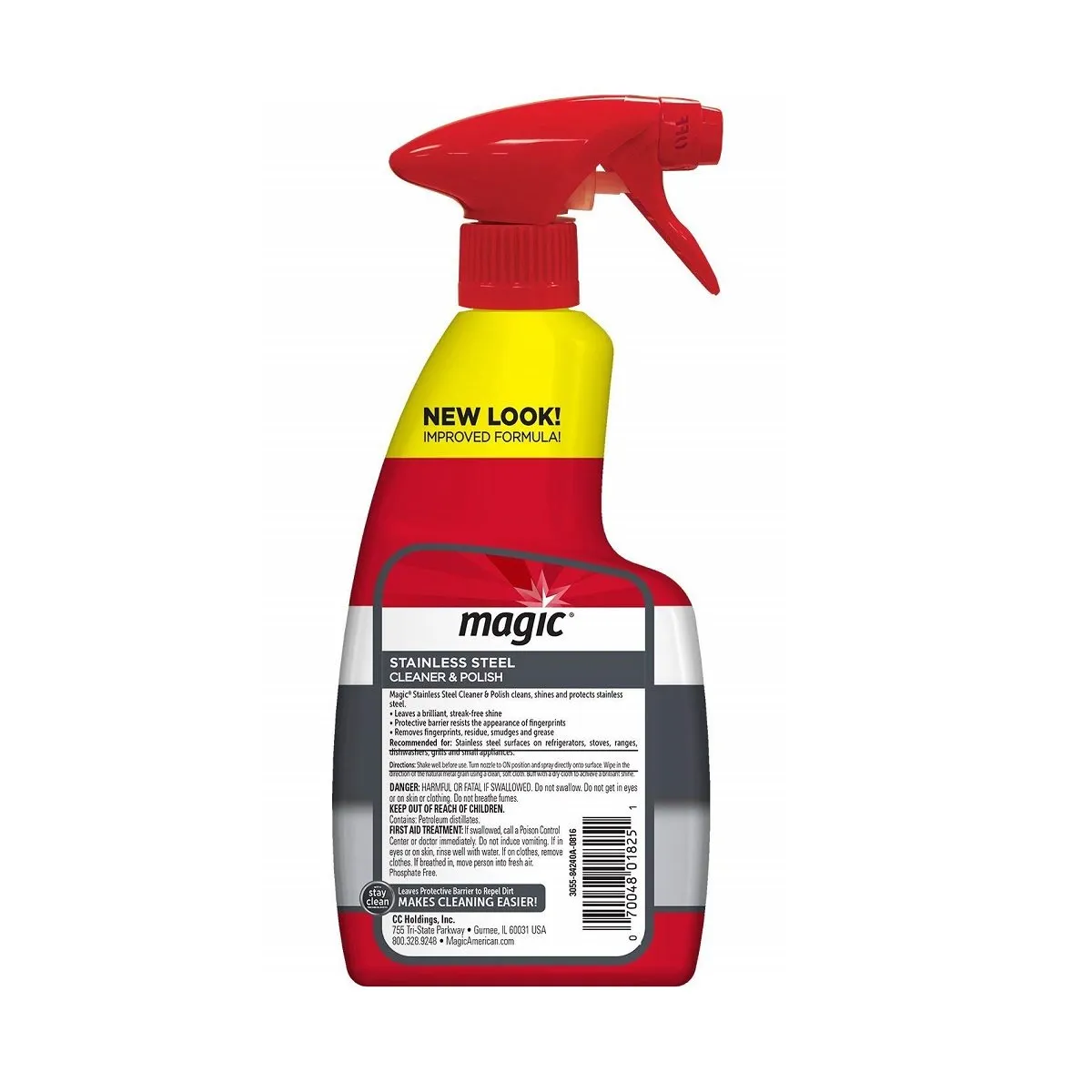 Magic 3055 Stainless Steel Cleaner & Shine 414ml