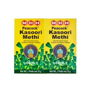 MDH Peacock Kasoori Methi(Pack of 2) 25g