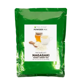 MilkTeaBLAST Nagasaki Savory Honey Green Tea Powder - Bag (2.2 lbs)