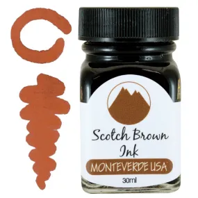 Monteverde Bottled Fountain Pen Ink 30 ml - Scotch Brown