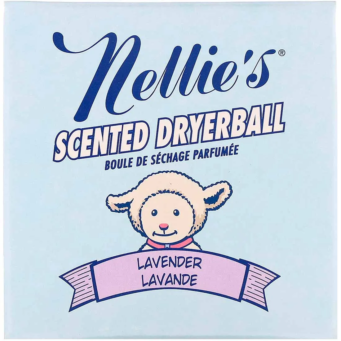 Nellie's Scented Wool Dryerball (Reduce Wrinkles, Speed Up Drying Time)