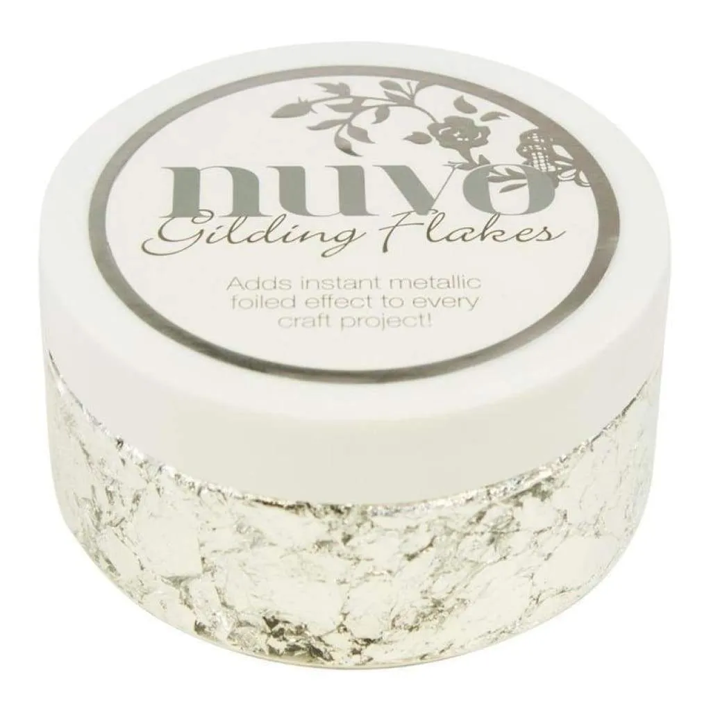 Nuvo Gilding Flakes - Silver Bullion