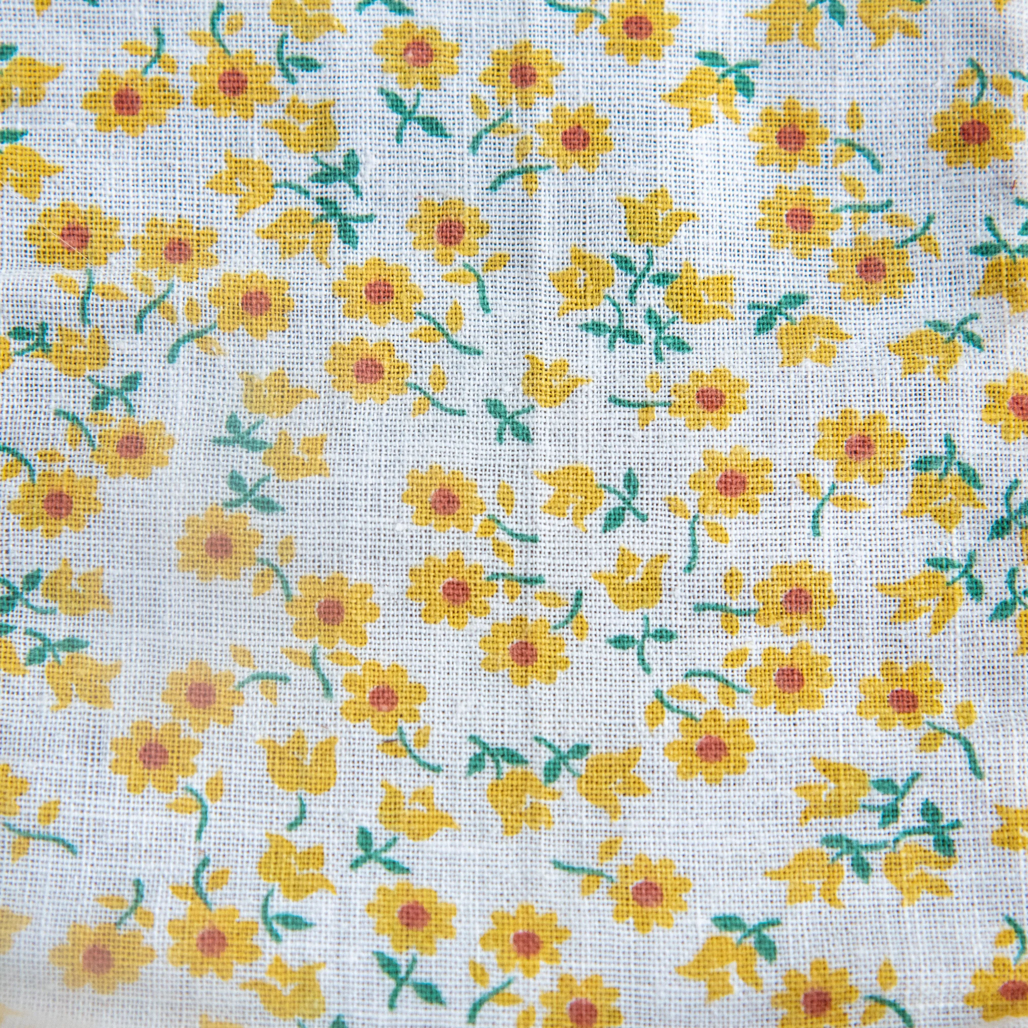Scribbler Pouch with Mid-Century Cotton Floral: Camille