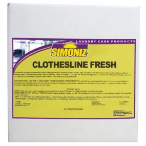 Simoniz Clothesline Fresh Laundry Detergent(50 lb.)