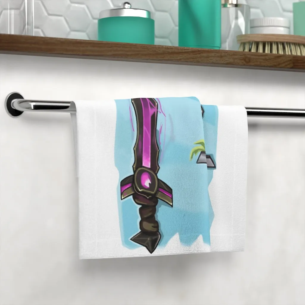 Swords Face Towel