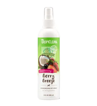 Tropiclean Berry Breeze Deodorizing Pet Spray Cologne