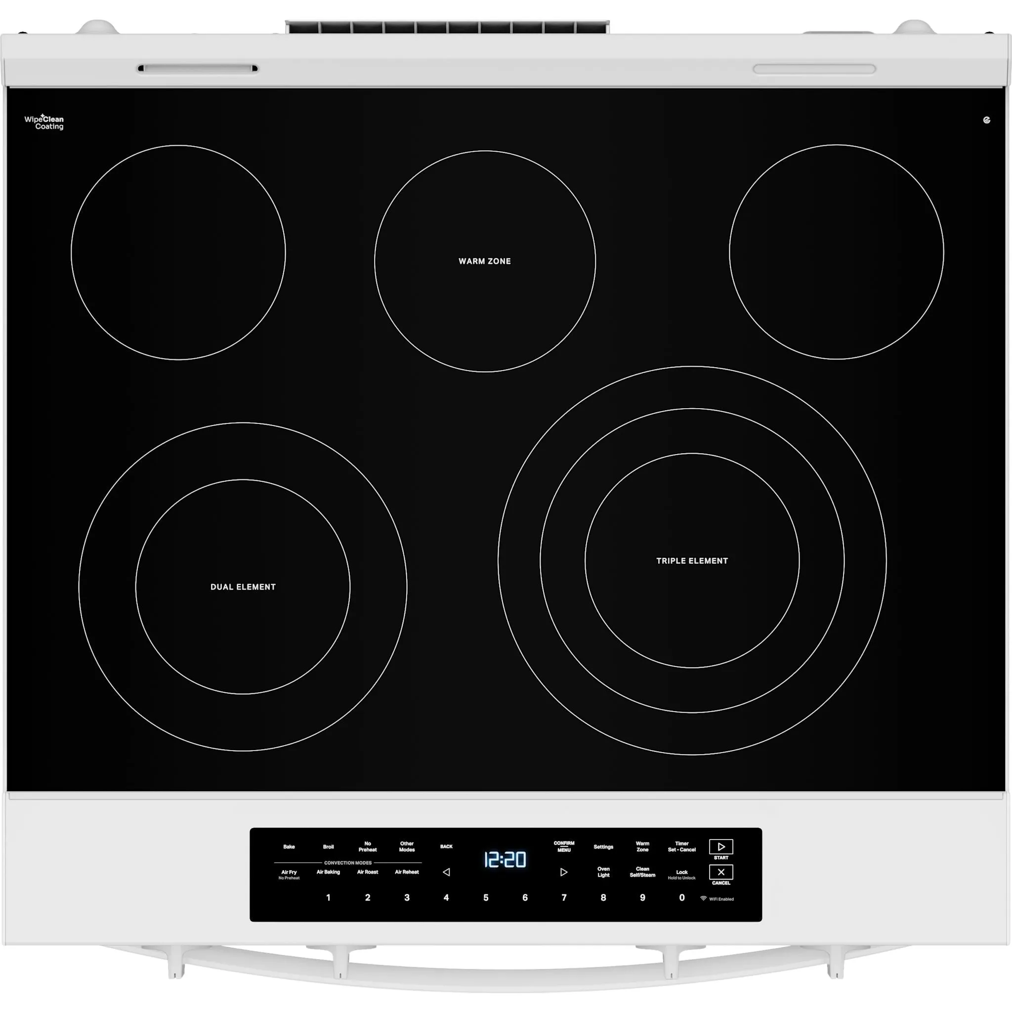 Whirlpool 30" Electric Range (YWSES7530RW) - White