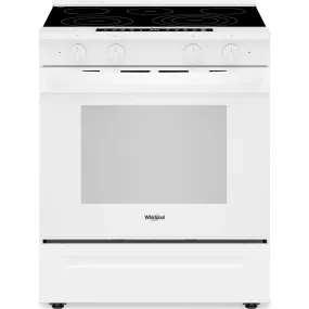 Whirlpool 30" Electric Range (YWSES7530RW) - White