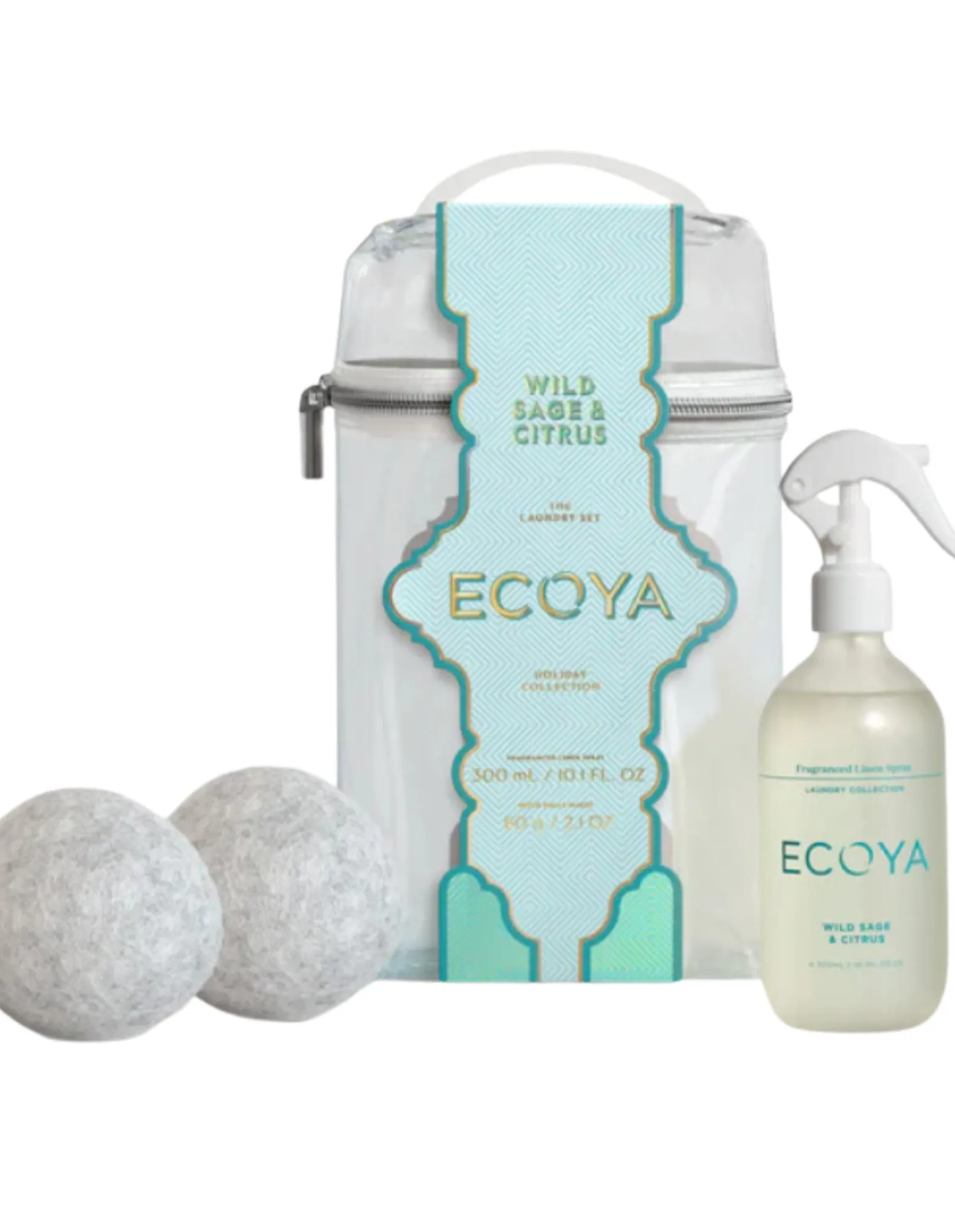 Wild Sage & Citrus Laundry Set Holiday Collection - Ecoya
